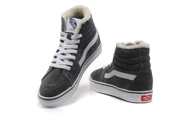 Vans High-Top Shoes Men Lined with fur--009